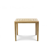 Ethimo - Friends Tisch - 90x90 cm | Teak gebeizt