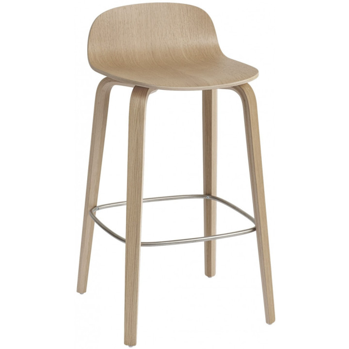 Muuto - Visu Barhocker -  niedrig - Eiche Muuto - Visu Barhocker -  niedrig - Eiche