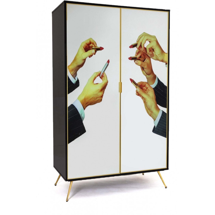 Seletti - Kleiderschrank mit Spiegeltüren Seletti - Kleiderschrank mit Spiegeltüren