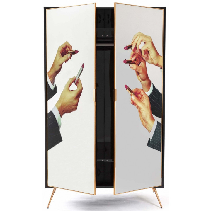 Seletti - Kleiderschrank mit Spiegeltüren Seletti - Kleiderschrank mit Spiegeltüren