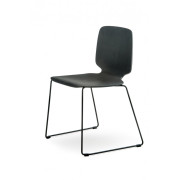 Pedrali - Babila 2720 Kufenstuhl - Schwarz