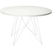 Magis - XZ3 Tisch rund - Weiß (Gestell: Weiß)
