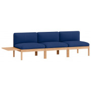 Moebe - Modular Sofa 3-Sitzer mit Beistelltisch Field - Field 763 Moebe - Modular Sofa 3-Sitzer mit Beistelltisch Field - Field 763