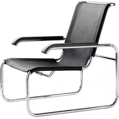 Thonet - S 35 L Sessel - Schwarz