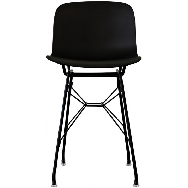 Magis - Troy Stapelstuhl Drahtgestell 50 cm - Schwarz/Schwarz Magis - Troy Stapelstuhl Drahtgestell 50 cm - Schwarz/Schwarz