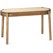 Northern - Pal Bank mit Rattangeflecht - Eiche geräuchert