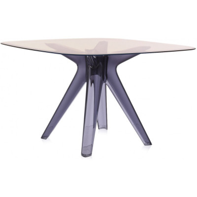 Kartell - Sir Gio Tisch quadratisch - Bronze / Rauch Kartell - Sir Gio Tisch quadratisch - Bronze / Rauch