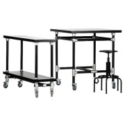 Lambert - Industrie Stehtisch - 220 x 90 cm