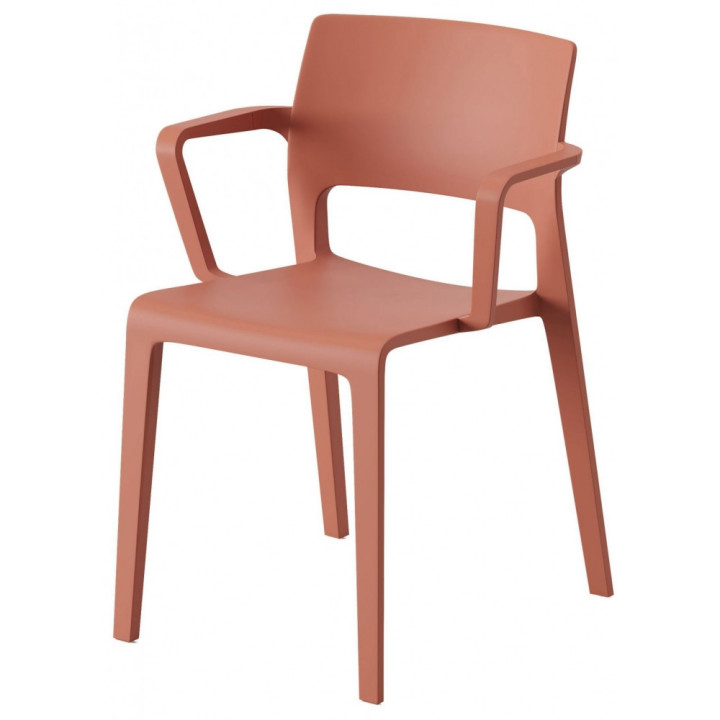Arper - Juno 02 Armlehnstuhl - Rost Arper - Juno 02 Armlehnstuhl - Rost