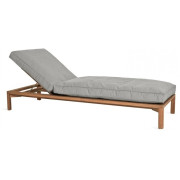 Weishäupl - Polsterauflage für New Hampton Liege - Taupe (Acryltuch)