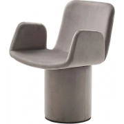 mogg - Brera Armlehnenstuhl mit Drehfuß - Multicolor (T_03D2)