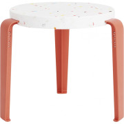 TIPTOE - Mini Lou Kids Hocker Recyceltes Plastik - Flamingo Pink