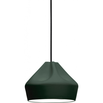 Marset - Pleat Box 24 Pendelleuchte - Dunkelgrün / Weiß Marset - Pleat Box 24 Pendelleuchte - Dunkelgrün / Weiß