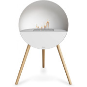 Le Feu - Eye Bioethanol-Kamin Weiß - Weiß | Weiß | Eiche geseift