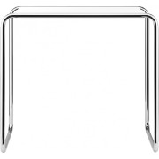 Thonet - B 9 b Beistelltisch - TS 9015 Cool White decklackiert (Gestell: Chrom Standard)