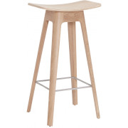 Andersen Furniture - HC1 Barhocker - Furniersitz Hell (Gestell: Eiche)