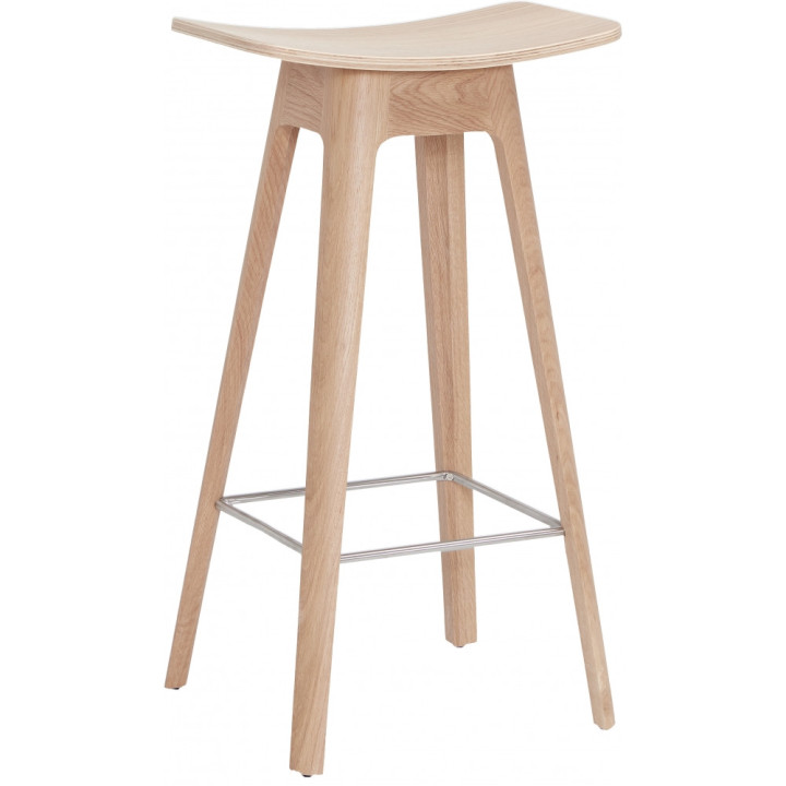 Andersen Furniture - HC1 Barhocker - Furniersitz Hell (Gestell: Eiche) Andersen Furniture - HC1 Barhocker - Furniersitz Hell (Gestell: Eiche)