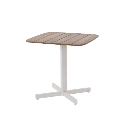 Emu - Shine Tisch quadratisch - Oceanblau / Teak Emu - Shine Tisch quadratisch - Oceanblau / Teak