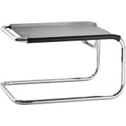 Thonet - S 35 LH Hocker - Schwarz