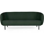 Warm Nordic - Cape 3 Sitzer Sofa - Forest Green Warm Nordic - Cape 3 Sitzer Sofa - Forest Green