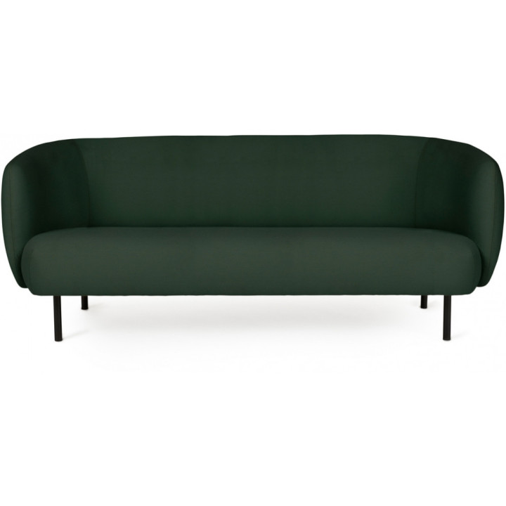 Warm Nordic - Cape 3 Sitzer Sofa - Forest Green Warm Nordic - Cape 3 Sitzer Sofa - Forest Green