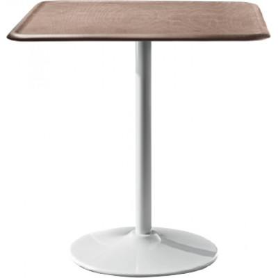 Magis - Pipe Tisch 71x71 cm - Weiß/Buche Natur Magis - Pipe Tisch 71x71 cm - Weiß/Buche Natur