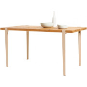 TIPTOE - Balthazar Esstisch aus recyceltem Altholz Heju Edition - Aurora Pink