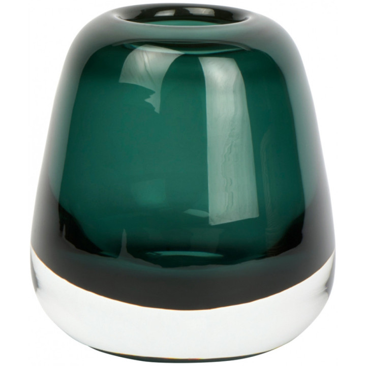 Lambert - Rizzo Vase Petrol - H 11 cm Lambert - Rizzo Vase Petrol - H 11 cm