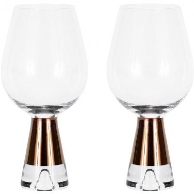 Tom Dixon - Tank Weinglas (2 Stk.) - Kupfer Tom Dixon - Tank Weinglas (2 Stk.) - Kupfer
