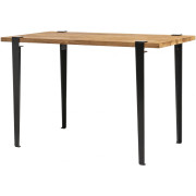 TIPTOE - Noma Schreibtisch aus recyceltem Altholz - Mineral Blue