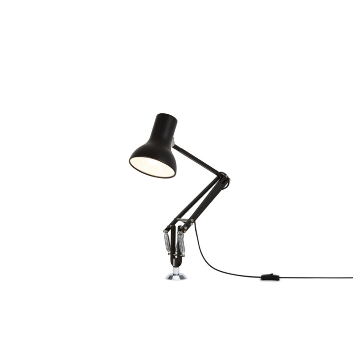 Anglepoise - Type 75 Mini Tischleuchte mit Befestigung - Jet Black Anglepoise - Type 75 Mini Tischleuchte mit Befestigung - Jet Black