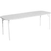 Petite Friture - Week-End Tisch L glatt - Perlgrau