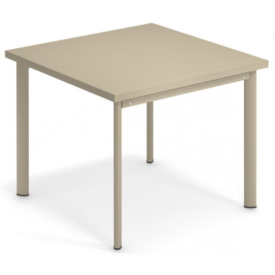 Emu - Star Tisch quadratisch - 90 x 90 cm | Taupe Emu - Star Tisch quadratisch - 90 x 90 cm | Taupe