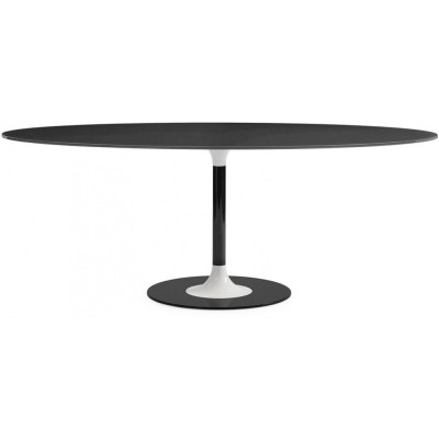 Kartell - Thierry XXL Tisch Oval - Schwarz Kartell - Thierry XXL Tisch Oval - Schwarz