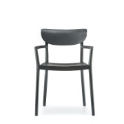 Pedrali - Tivoli 2805 Armlehnstuhl - Schwarz