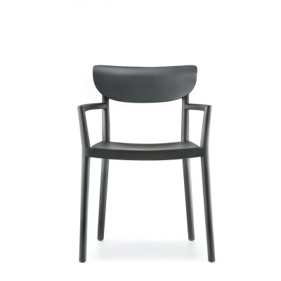 Pedrali - Tivoli 2805 Armlehnstuhl - Schwarz Pedrali - Tivoli 2805 Armlehnstuhl - Schwarz