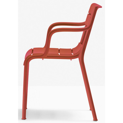 Pedrali - Souvenir 555 Armlehnstuhl - Rot Pedrali - Souvenir 555 Armlehnstuhl - Rot