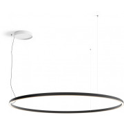 Luceplan - Compendium Circle Hängeleuchte Ø200 cm - 3000K / Schwarz