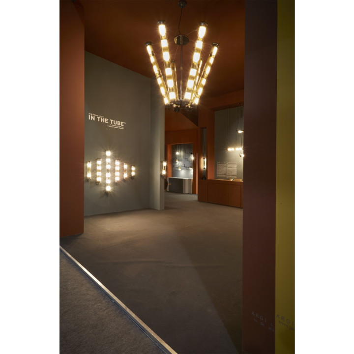 DCW - In the Tube Kit Pour Loustre Kronleuchter - ITT SOLAR 6 - 1300 SILVER-SILVER DCW - In the Tube Kit Pour Loustre Kronleuchter - ITT SOLAR 6 - 1300 SILVER-SILVER