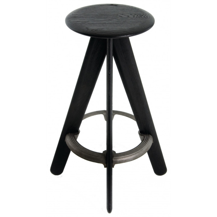 Tom Dixon - Slab Barhocker - Schwarz Tom Dixon - Slab Barhocker - Schwarz