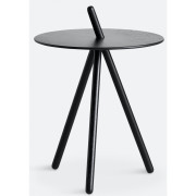 Woud - Come Here Beistelltisch - Eiche Schwarz lackiert