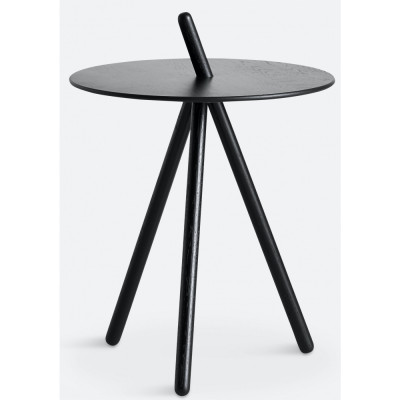 Woud - Come Here Beistelltisch - Eiche Schwarz lackiert Woud - Come Here Beistelltisch - Eiche Schwarz lackiert