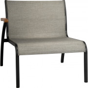 Stern - Laris Lounge Seitenelement - Teakarmlehne rechts