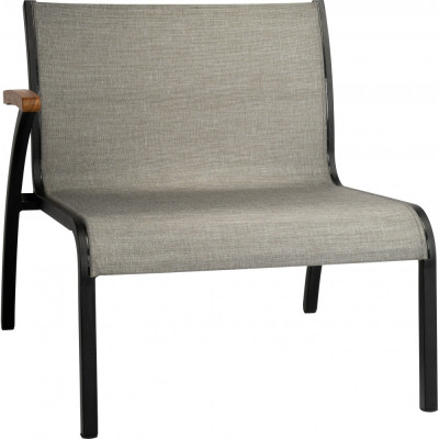 Stern - Laris Lounge Seitenelement - Teakarmlehne rechts Stern - Laris Lounge Seitenelement - Teakarmlehne rechts