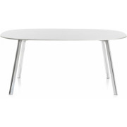 Magis - Deja-Vu Tisch - 200 x 120 cm / MDF Weiß-Poliert