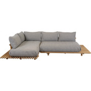 Cane-line - Sticks Plattform Ecksofa - Teak / Hellbraun (Rise)