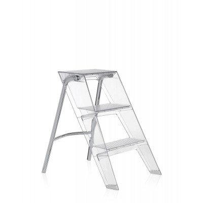 Kartell - Upper Klappleiter - Glasklar Kartell - Upper Klappleiter - Glasklar