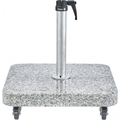 Glatz - Granitsockel Z - 40kg / mit Rollenset | Standrohr Z (Ø35/38-39mm) Glatz - Granitsockel Z - 40kg / mit Rollenset | Standrohr Z (Ø35/38-39mm)