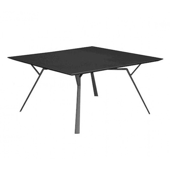 Fast - Radice Quadra Tisch - 90 x 90 cm | Metallgrau Fast - Radice Quadra Tisch - 90 x 90 cm | Metallgrau