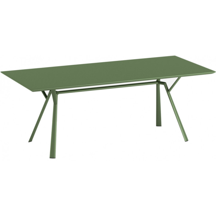 Fast - Radice Quadra Tisch - 150 x 90 cm | Dunkelgrün Fast - Radice Quadra Tisch - 150 x 90 cm | Dunkelgrün